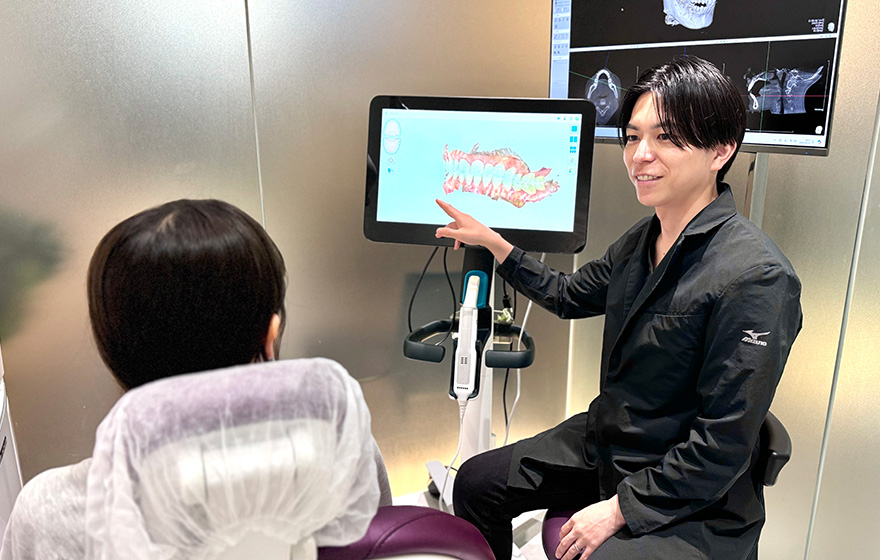 CTレントゲン等を用い、歯科治療の「見える化」を実現